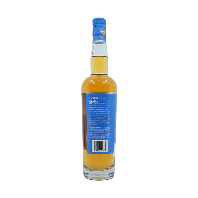 Virginia Distillery Co. Blue Ridge Select Toasted Barrel American Single Malt Whisky - LoveScotch.com