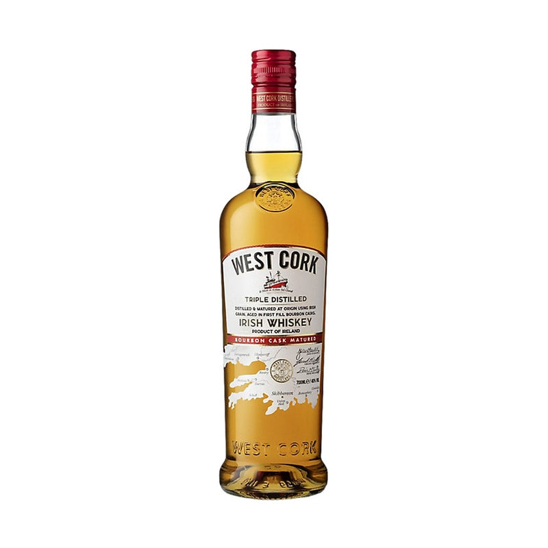 West Cork Bourbon Cask Blended Irish Whiskey 750ml bottle