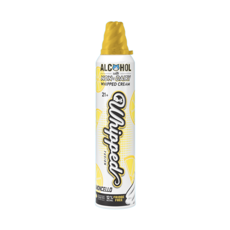 Whipped Non Dairy Whip Cream with Alcohol Limoncello - LoveScotch.com