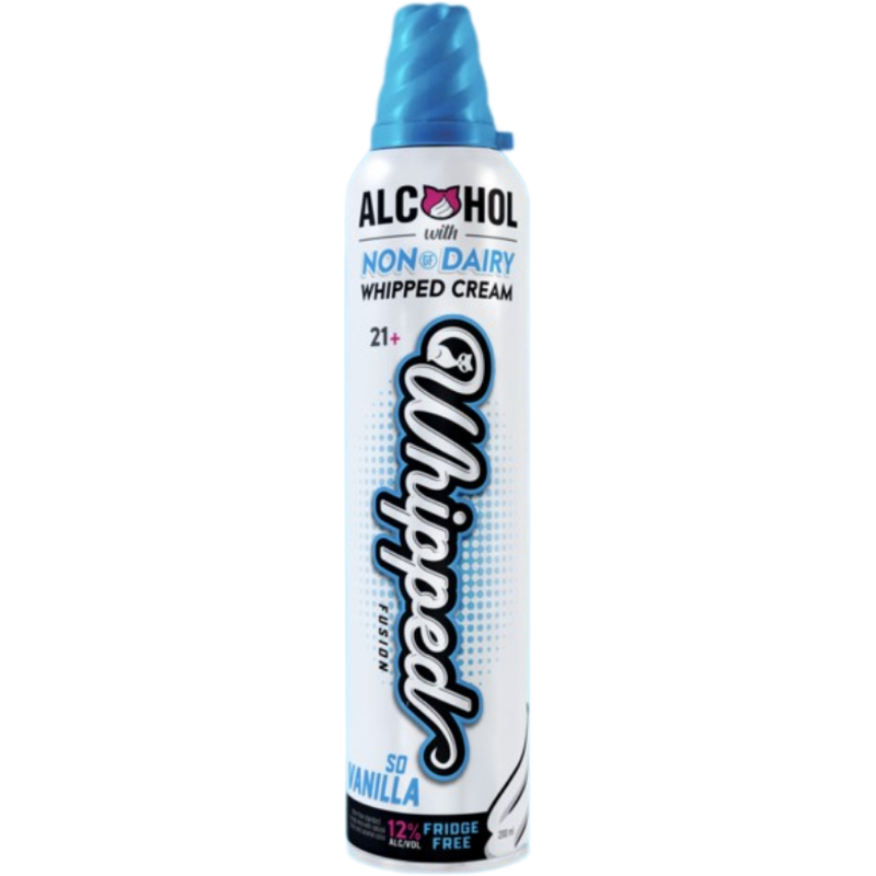 Whipped Non Dairy Whip Cream with Alcohol So Vanilla - LoveScotch.com