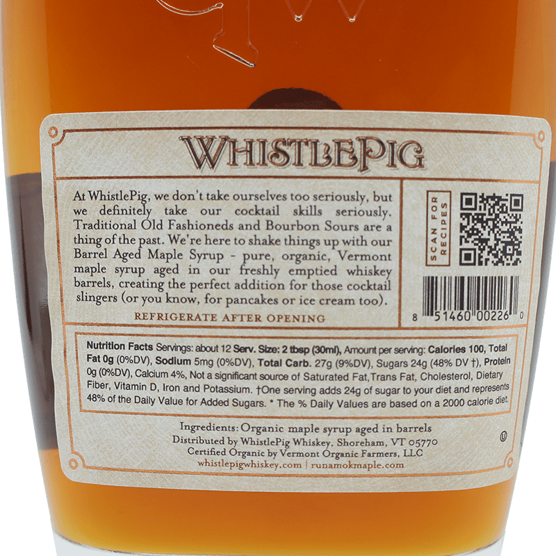 WhistlePig Maple Syrup - LoveScotch.com