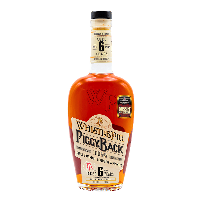 WhistlePig PiggyBack Bussin' With The Boys 6 Year Old Single Barrel Bourbon Whiskey - LoveScotch.com