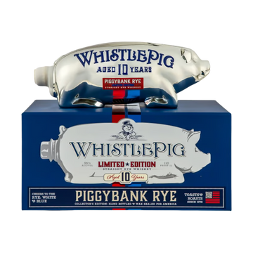 Whistlepig PiggyBank 10 Year Old RWB Rye Whiskey Liter - LoveScotch.com