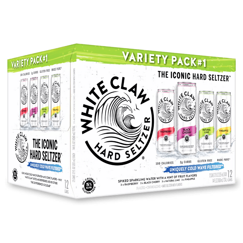 White Claw Hard Seltzer Variety Pack #1 - LoveScotch.com