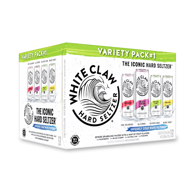 White Claw Hard Seltzer Variety Pack #1 - LoveScotch.com