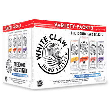 White Claw Hard Seltzer Variety Pack #3 - LoveScotch.com