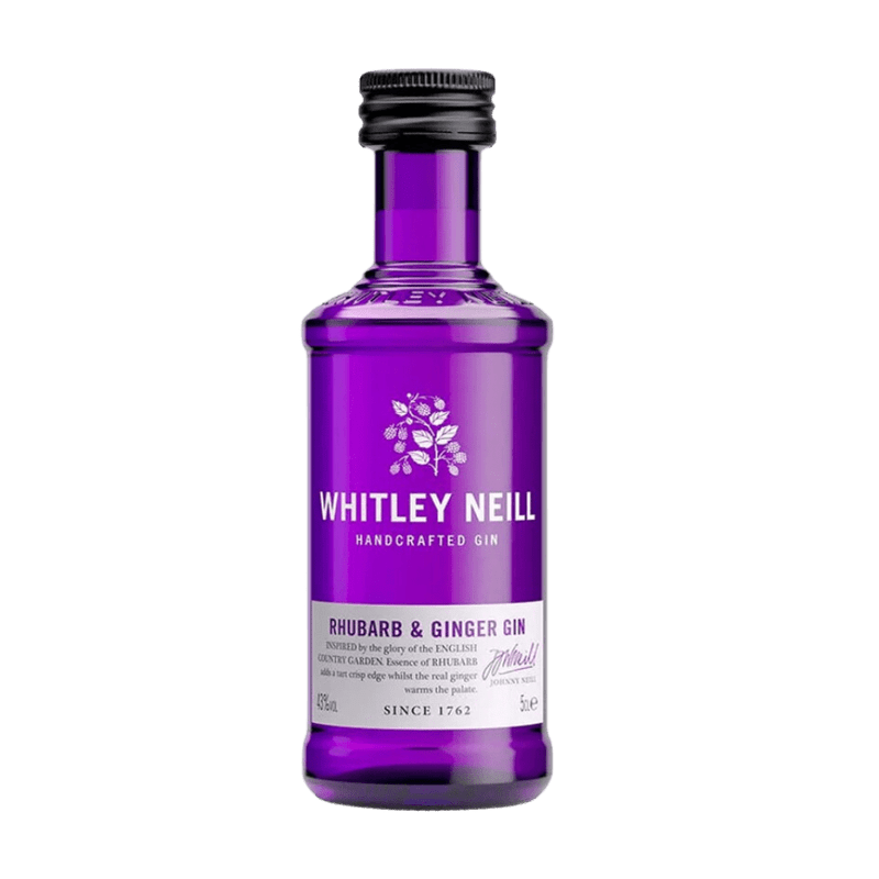 Whitley Neill Rhubarb & Ginger Gin 50ml - LoveScotch.com