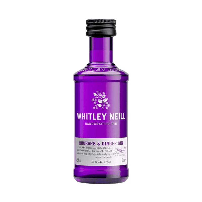 Whitley Neill Rhubarb & Ginger Gin 50ml - LoveScotch.com