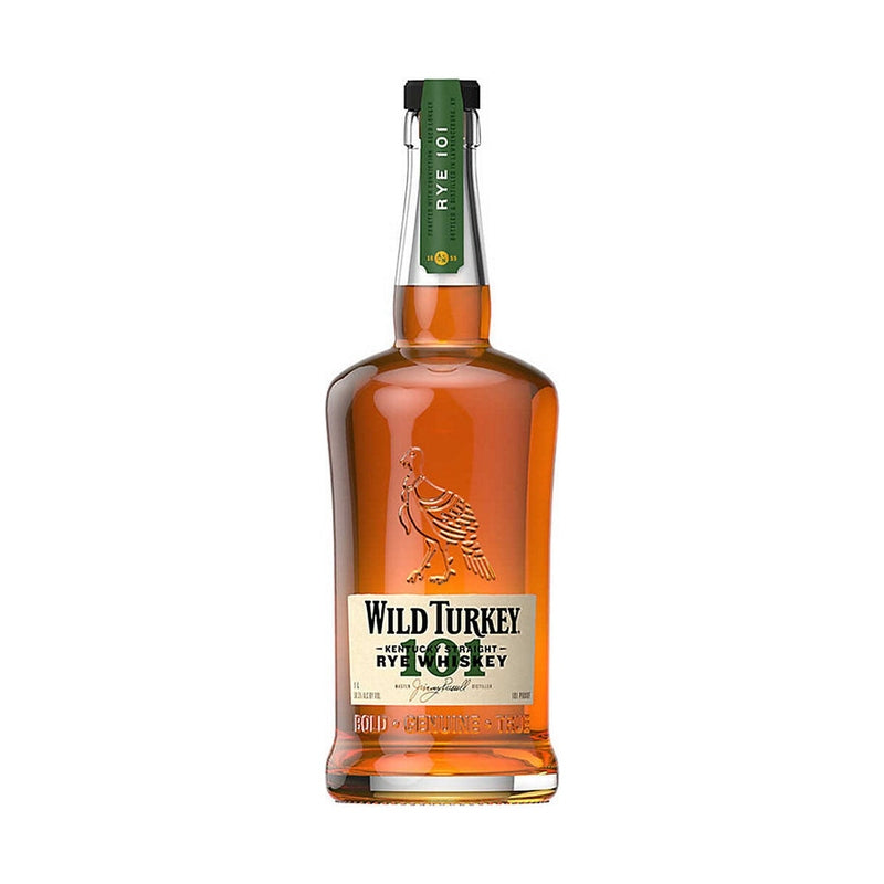 Wild Turkey 101 Kentucky Straight Rye Whiskey 1L bottle