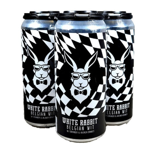 Wild Barrel Brewing 'White Rabbit' Belgian Wit Beer 4-Pack - LoveScotch.com