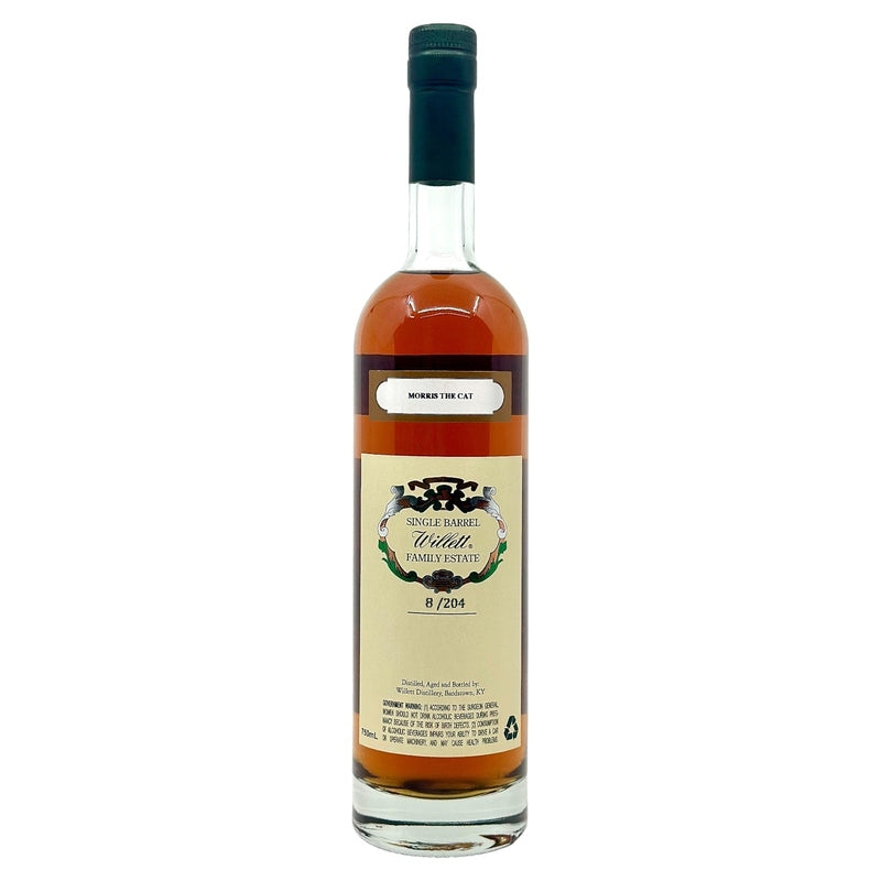 Willett 7 Year Old #2342 Single Barrel Rye 'Morris The Cat' - LoveScotch.com