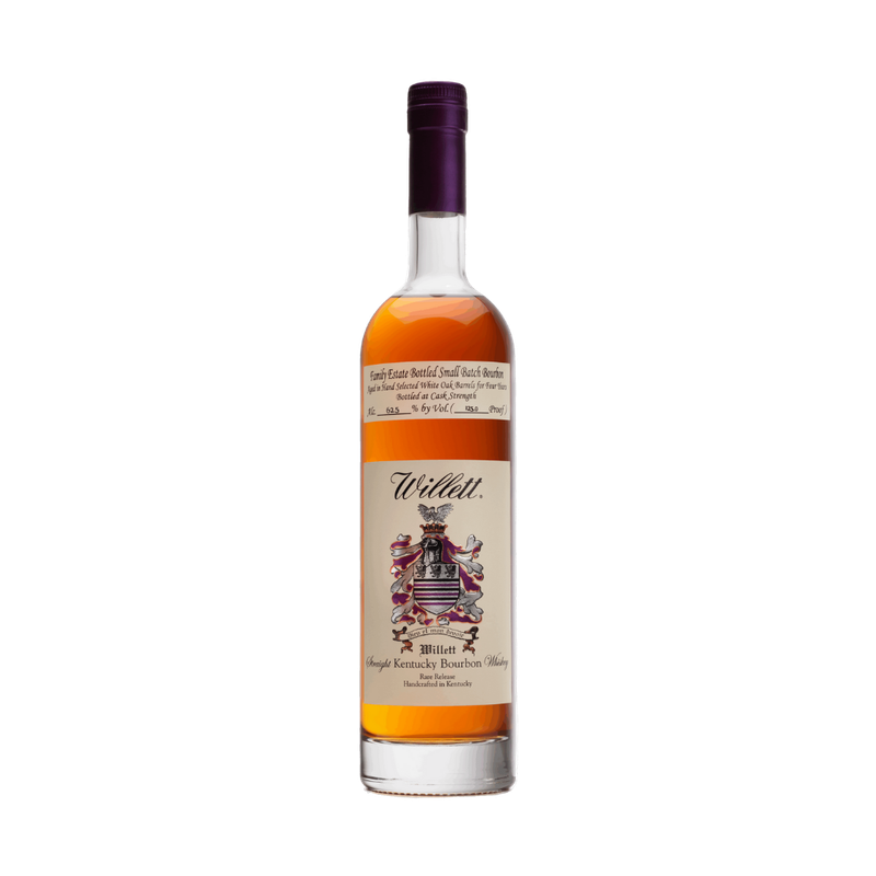 Willett Family Estate 4 Year Old Small Batch Cask Strength Straight Bourbon Whiskey - LoveScotch.com