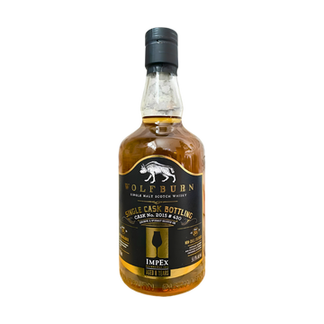 Wolfburn 2015 9 Year Old Single Cask 430 Single Malt Scotch Whisky 700mL - LoveScotch.com