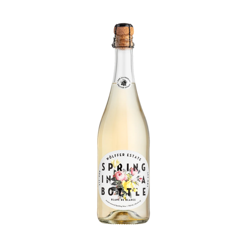 Wolffer Estate Spring in a Bottle Blanc De Blancs Sparkling Non Alcoholic Wine - LoveScotch.com