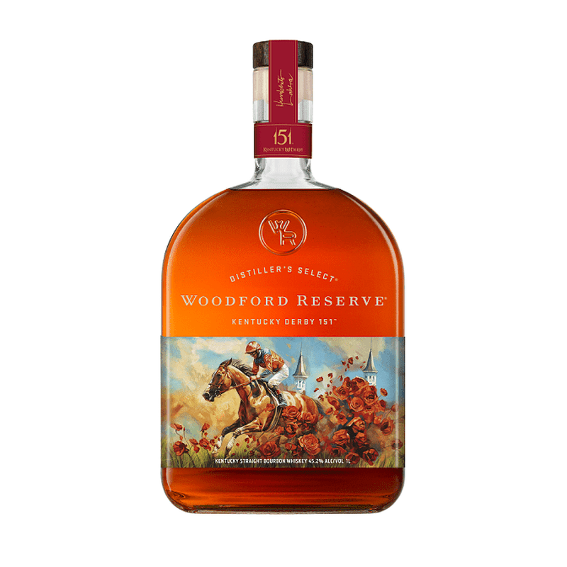 Woodford Reserve Kentucky Derby 151 Straight Bourbon Whiskey Liter - LoveScotch.com