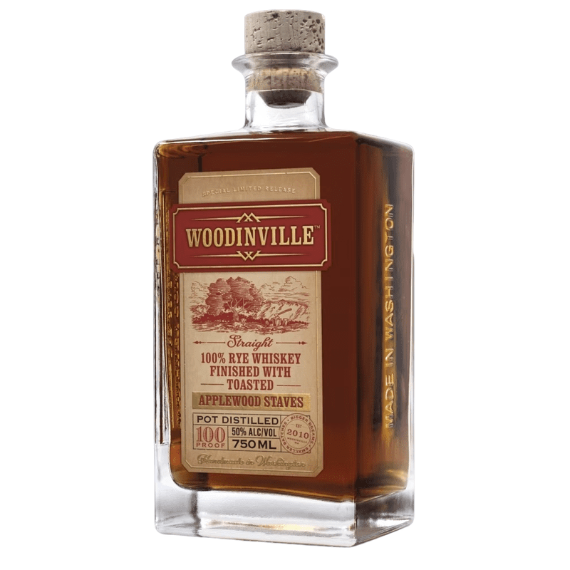 Woodinville Applewood Staves Straight Bourbon Whiskey - LoveScotch.com 