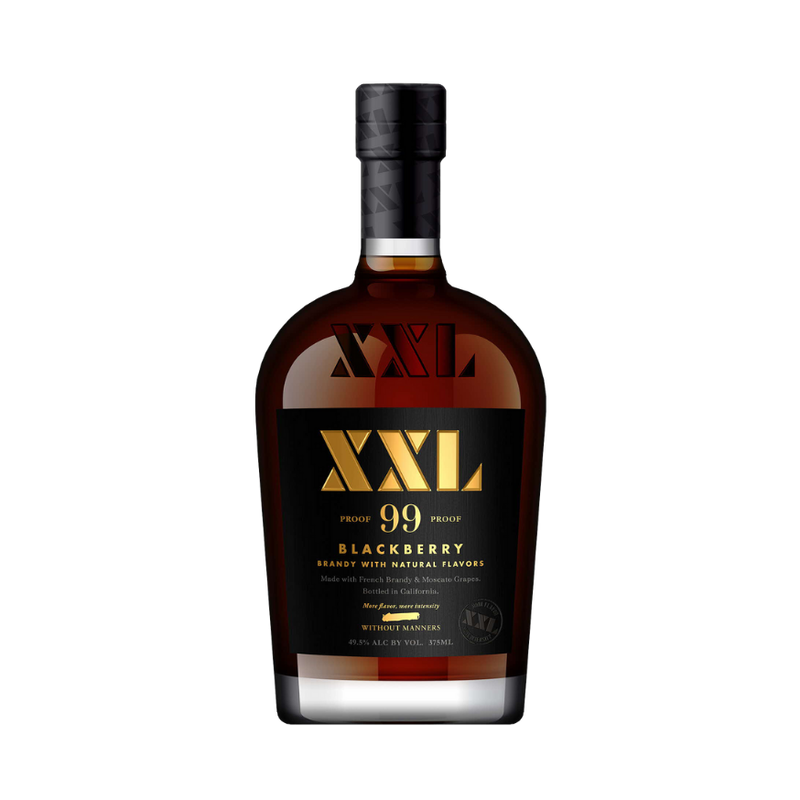 XXL 99 Proof Blackberry Flavored Brandy 375ml - LoveScotch.com