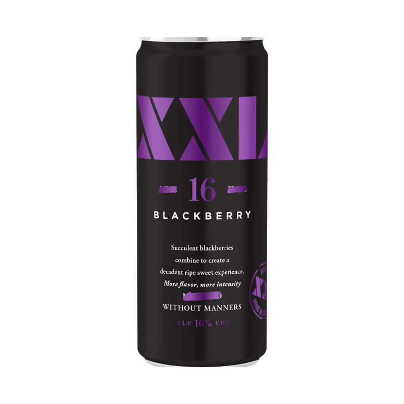 XXL Blackberry Moscato Flavored Wine 4-Pack - LoveScotch.com