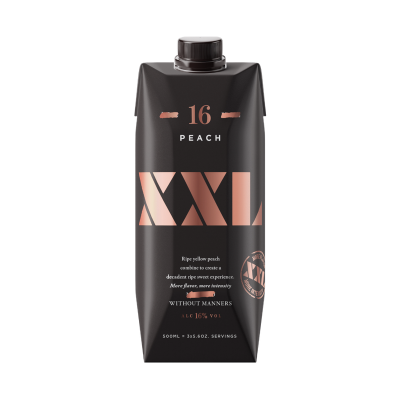 XXL Peach Moscato Flavored Wine 500ml - LoveScotch.com
