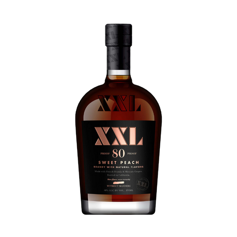 XXL Sweet Peach Flavored Brandy 375ml - LoveScotch.com