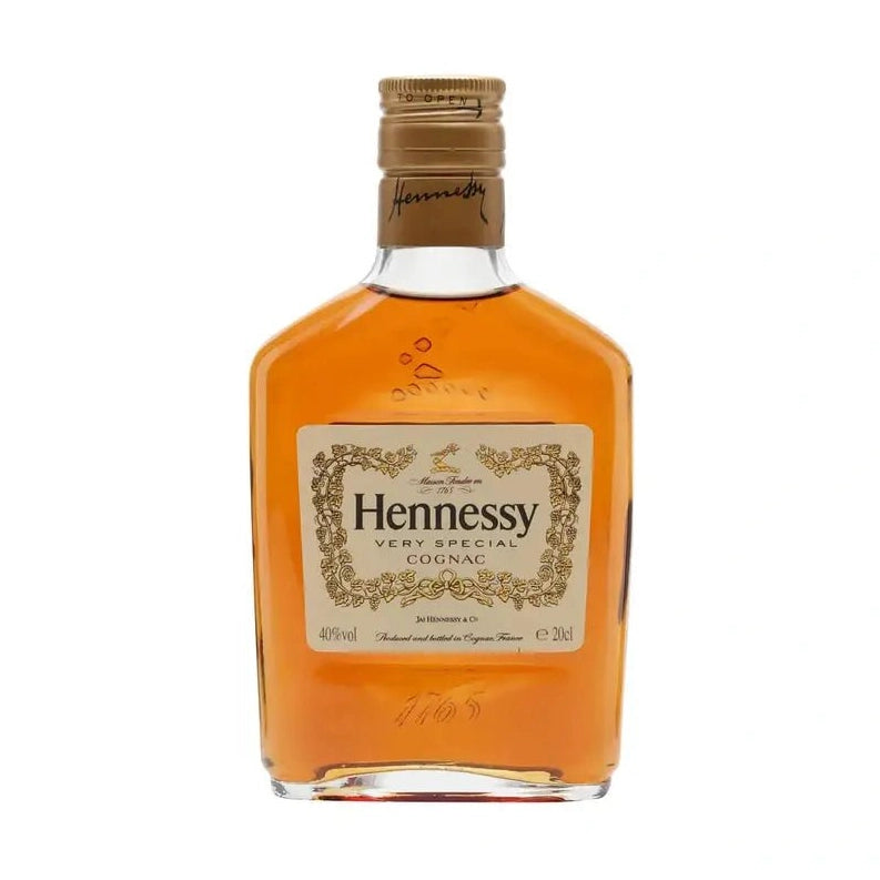 Hennessy V.S Cognac 200ml - Flask Bottle - LoveScotch.com 