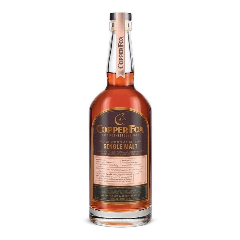 Copper Fox Port Barrel Finish Single Malt Whiskey - ForWhiskeyLovers.com