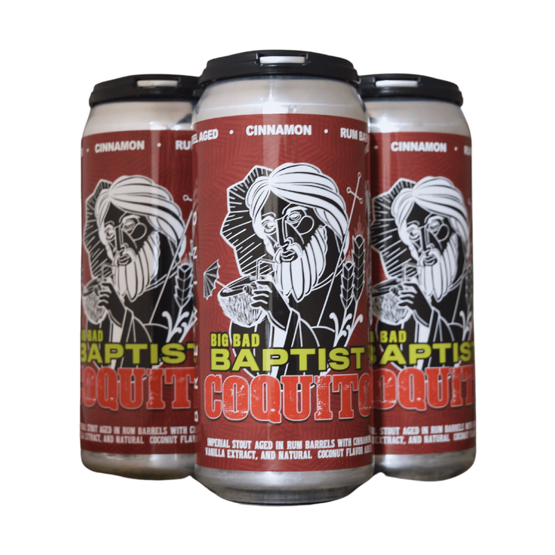 Epic Brewing Big Bad Baptist Coquito Imperial Stout Beer 4-Pack - LoveScotch.com