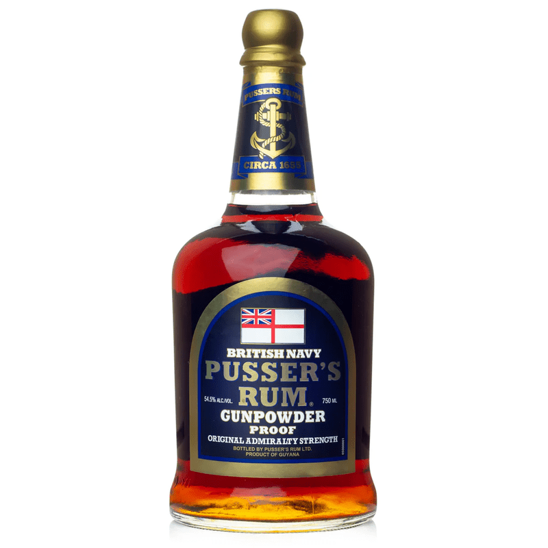 Pusser's British Navy Gunpowder Proof Rum - LoveScotch.com 