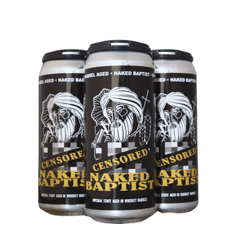 Epic Brewing Naked Baptist 'Censored' Imperial Stout Beer 4-Pack - LoveScotch.com