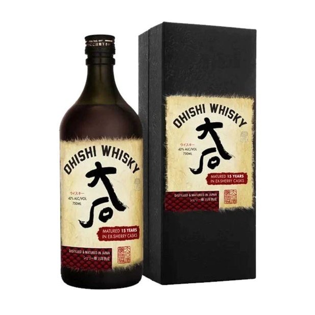 Ohishi Sherry Cask Finish Japanese Whisky - LoveScotch.com 