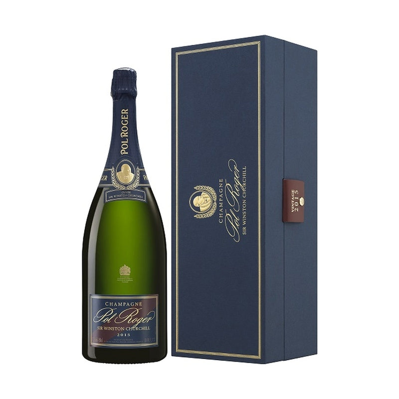 Pol Roger Cuvée Sir Winston Churchill 2015 Champagne 1.5L bottle and presentation box