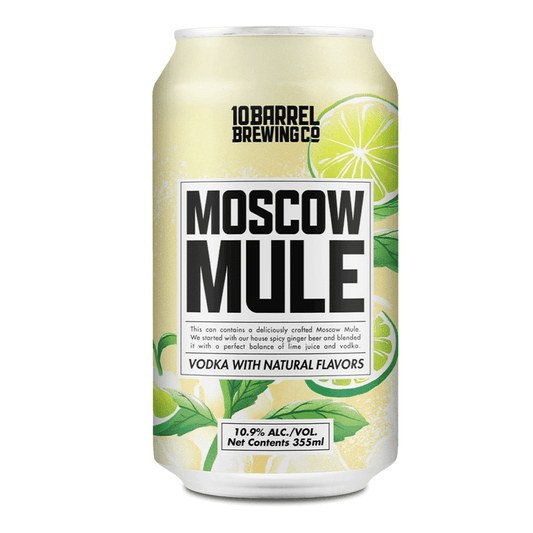 10 Barrel Brewing Co. Moscow Mule Vodka Cocktail 4-Pack - LoveScotch.com