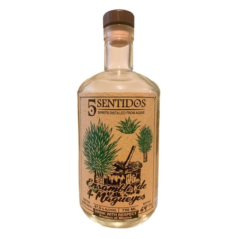 5 Sentidos Ensamble de 4 Magueyes Agave Spirit - LoveScotch.com