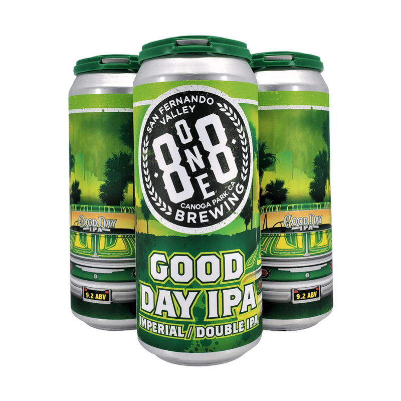 8one8 Brewing 'Good Day' Imperial Double IPA Beer 4-Pack - LoveScotch.com