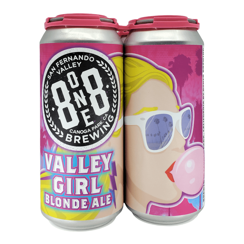 8one8 Brewing 'Valley Girl Blonde' Blonde Ale Beer 4-Pack - LoveScotch.com