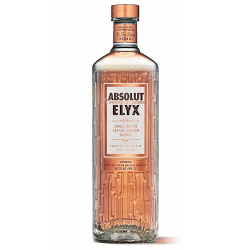 Absolut Elyx Single Estate Copper Crafted Vodka (Liter) - LoveScotch.com