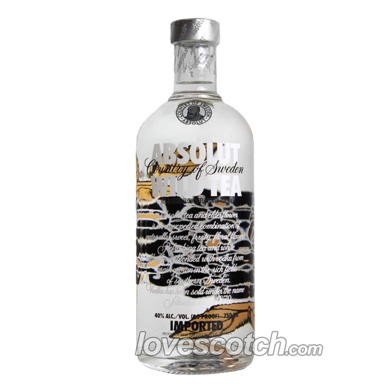 Absolut Wild Tea Vodka - LoveScotch.com