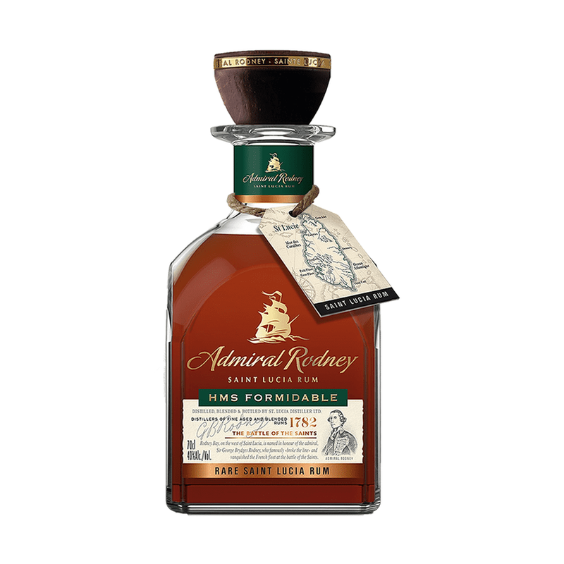 Admiral Rodney HMS Formidable Saint Lucia Rum - LoveScotch.com