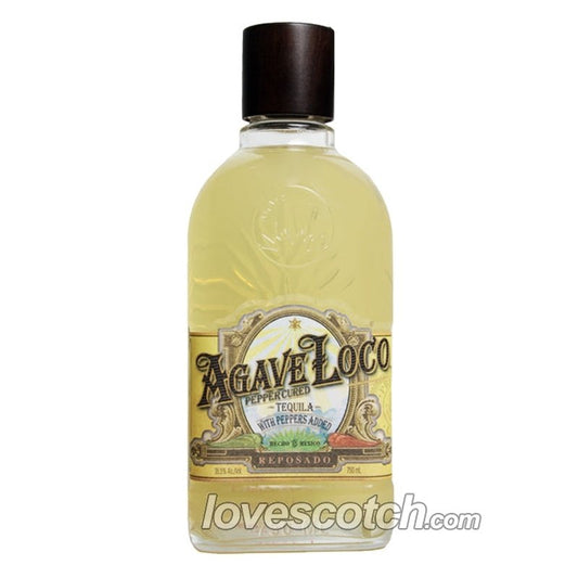Agave Loco Pepper Cured Reposado Tequila - LoveScotch.com