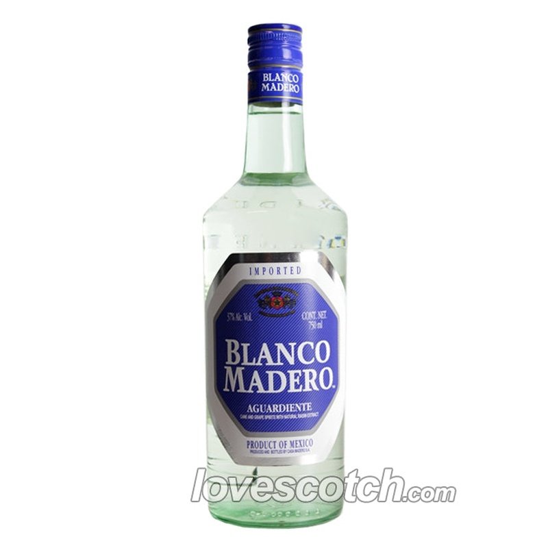 Aguardiente Blanco Madero - LoveScotch.com