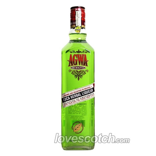 Agwa De Bolivia Coca Herbal Liqueur - LoveScotch.com