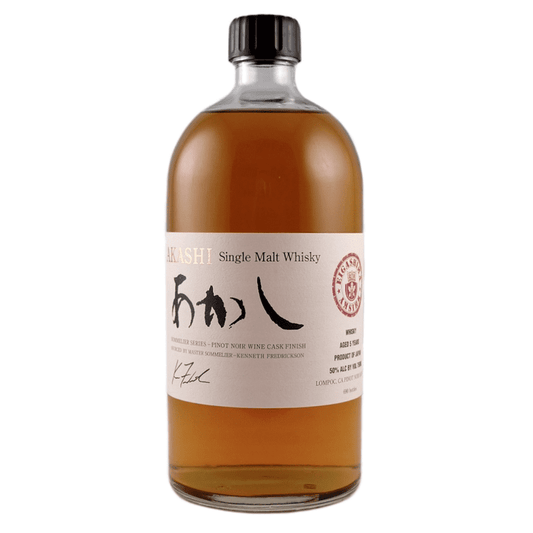Akashi Sommelier Series Pinot Noir Finish White Oak Single Malt Whisky - LoveScotch.com