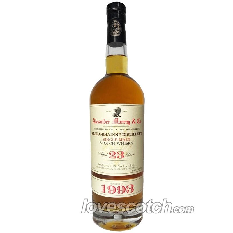 Alexander Murray Allt-a-Bhainne 23 Year Old 1993 - LoveScotch.com