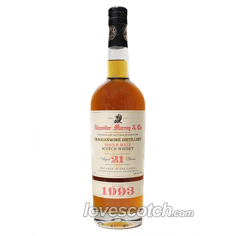 Alexander Murray Cragganmore 21 Year Old 1993 - LoveScotch.com