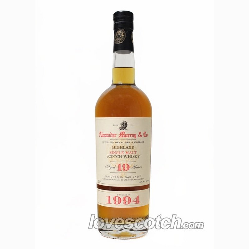 Alexander Murray Highland 19 Year Old 1994 - LoveScotch.com