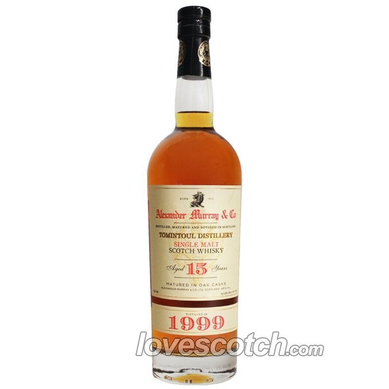 Alexander Murray Tomintoul 15 Year Old 1999 Cask Strength - LoveScotch.com