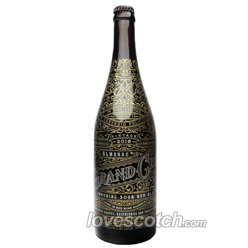 Almanac Beer Co. Grand Cru Red 2016 Vintage - LoveScotch.com