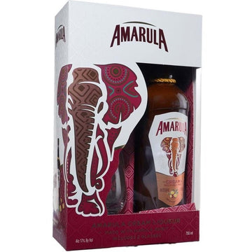 Amarula Cream Liqueur w/2 Glasses Gift Pack - LoveScotch.com