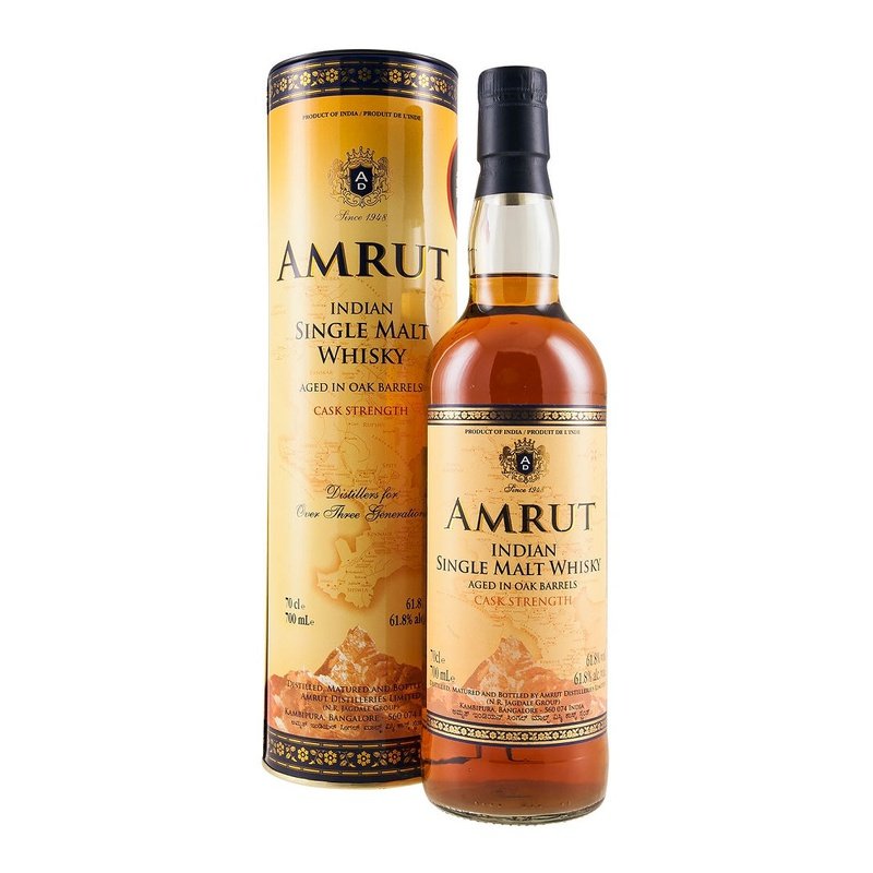 Amrut Cask Strength Single Malt Indian Whisky - LoveScotch.com