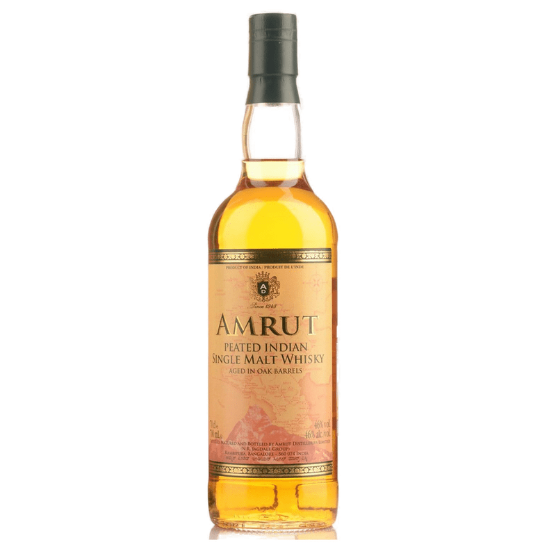 Amrut Peated Single Malt Indian Whisky - LoveScotch.com